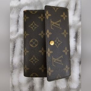 Louis Vuitton Monogram Porte Tresor Etui Papiers Trifold Wallet